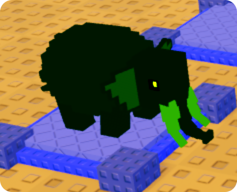 Plants vs Brainrots — Elefanto Cocofanto (neon)