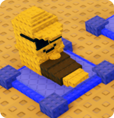 Plants vs Brainrots — Gangster Footera (gold)