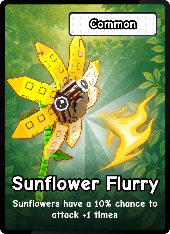 Sunflower Flurry